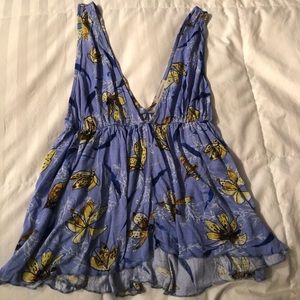 Urban Outfitters Light Blue Tank Top